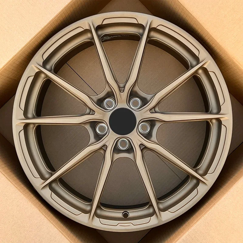 Cor bronze fosco / rodas forjadas personalizadas 18/19/20/21 polegadas /