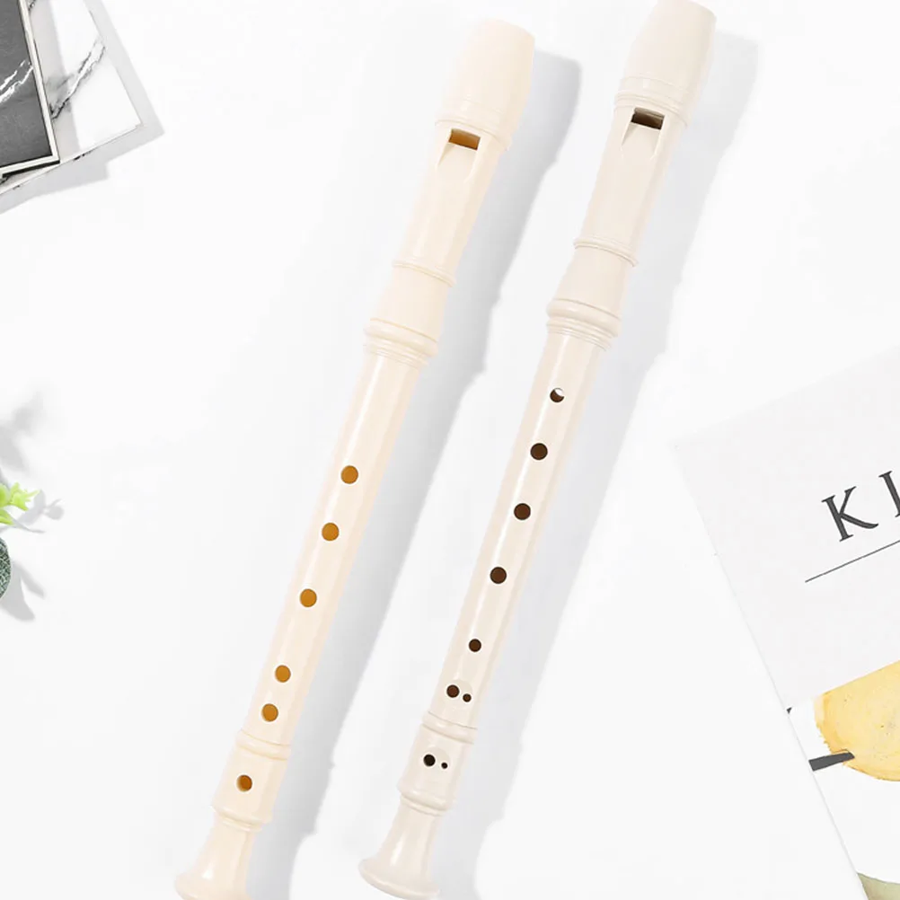 

Plastic Recorder Kids Clarinet Beginner Musical Instrument Portable 6 Hole Wind Simple Clarinet Easy Storage Lightweight