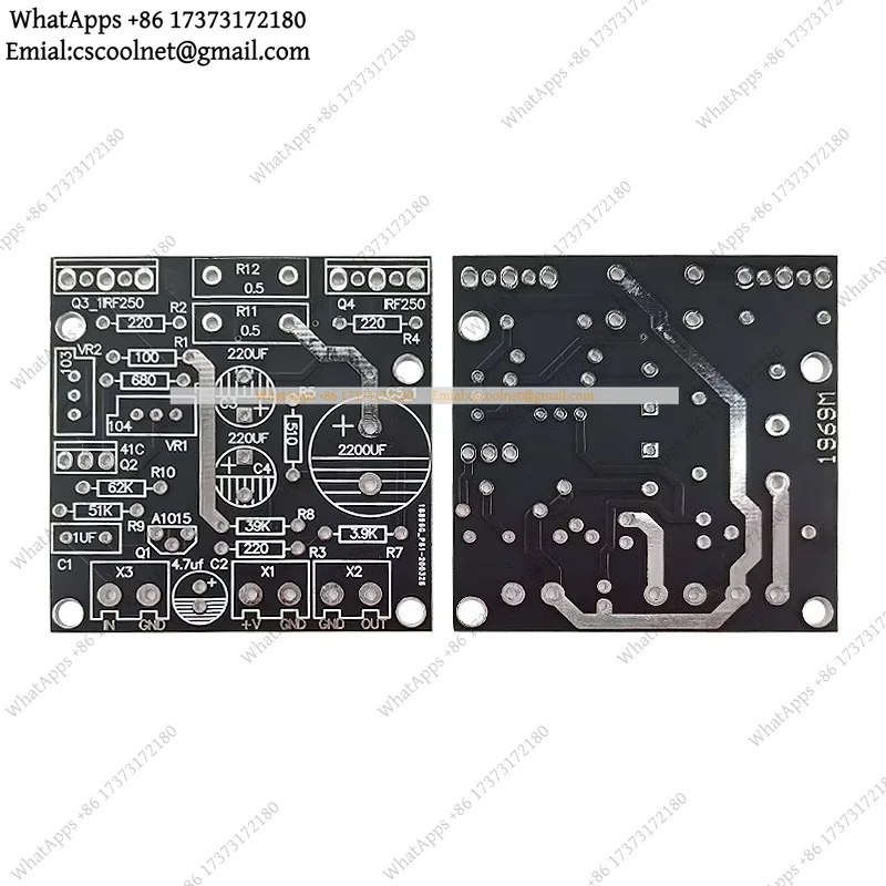 k06 Ghxamp 1969M FET Preamplifier Board Kit 1969 IRF250 Amp Dual Channel UHC-mos DC15-50V 1 Pair