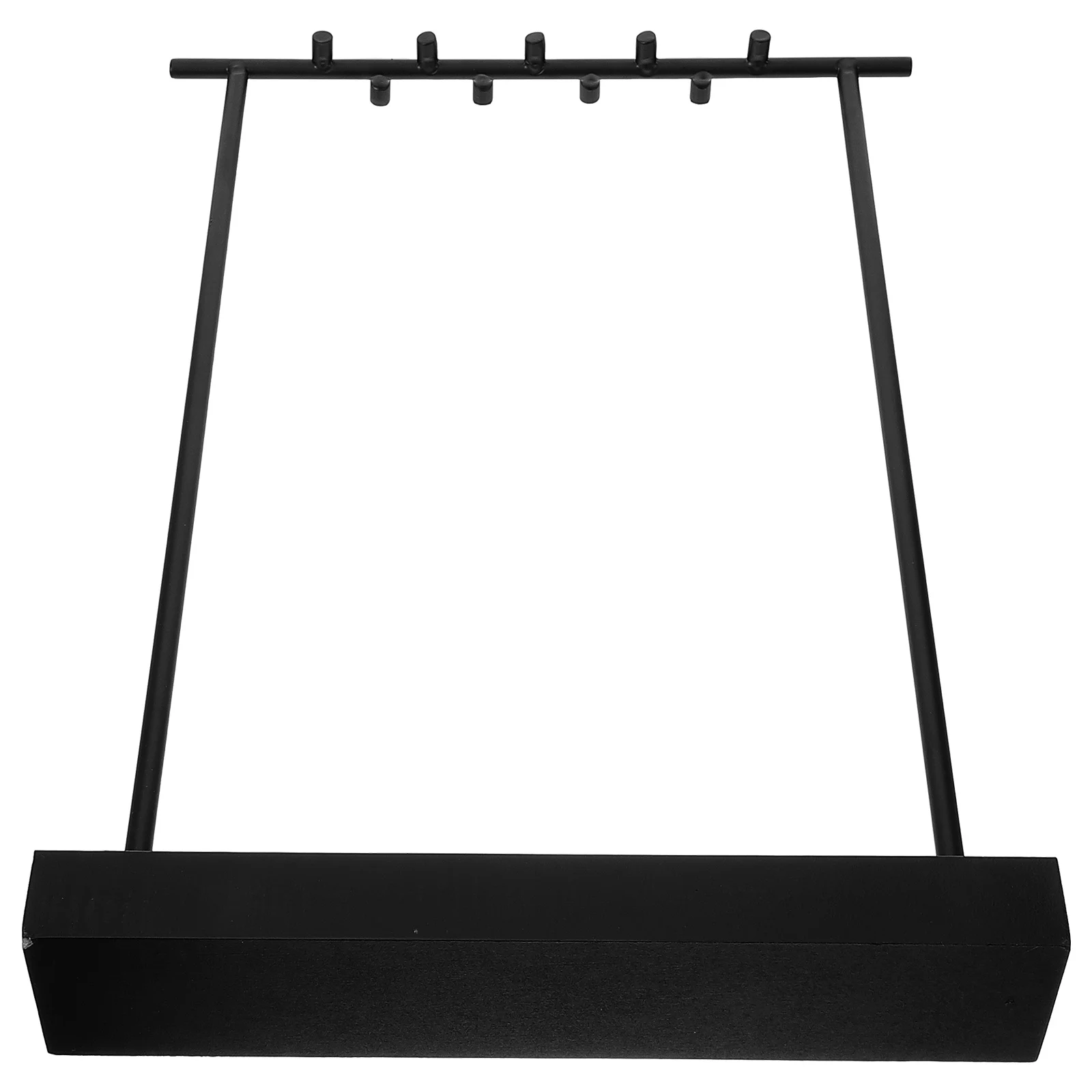 

Iron Calligraphy Brush Hanger Chinese Pen Rest Multipurpose Decorative Storage Rack Simple Design Brush Hanger