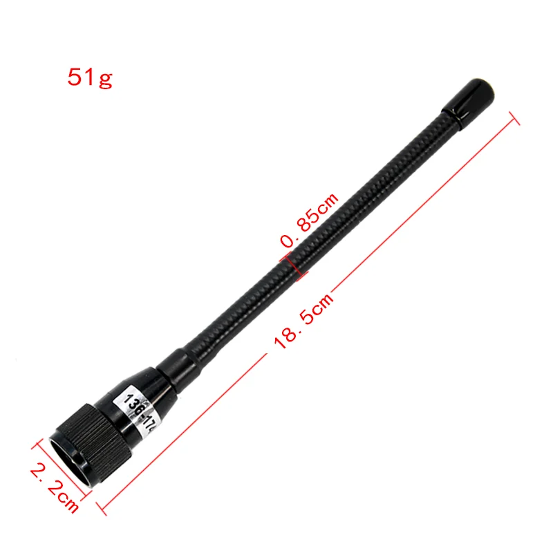 XIERDE VHF car radio antenna KENWOOD TM271/281/241 car radio antenna VHF136-174MHz PL259 interface suction cup antenna
