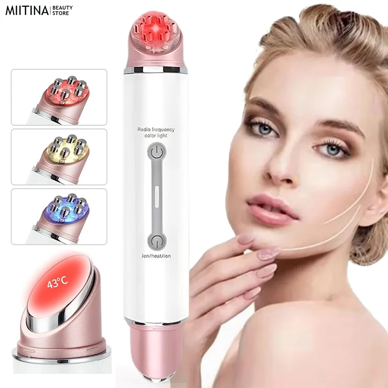 

EMS Eye Beauty Device Eye Massager Eye Skin Anti Aging Face Tighten Hot Compress Remove Dark Circles Lifting Massage Instrument