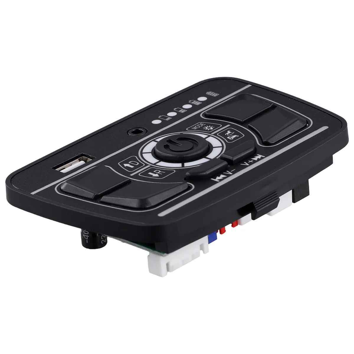 Y34A Children'S Electric Car Central Control Panel Multi Functional Bluetooth Music Power Monitor Style 2