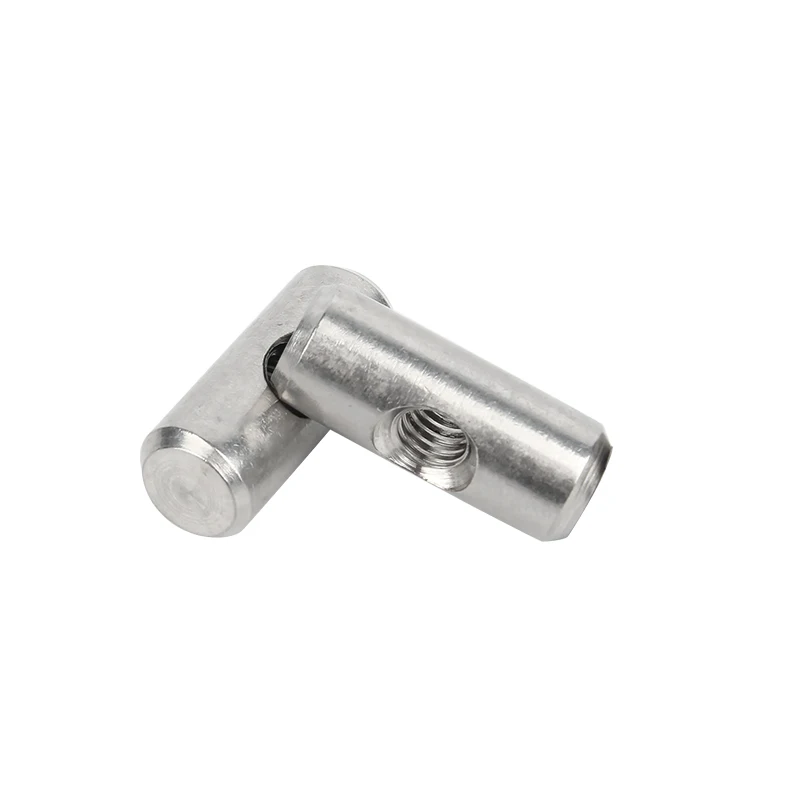 M4 M5 M6 SUS304 Edelstahl-Zylinderbolzen, zylindrischer Stift, Dübel, Kreuzloch-Hammer-Einbettmutter für Holzmöbelzubehör – Detail 2