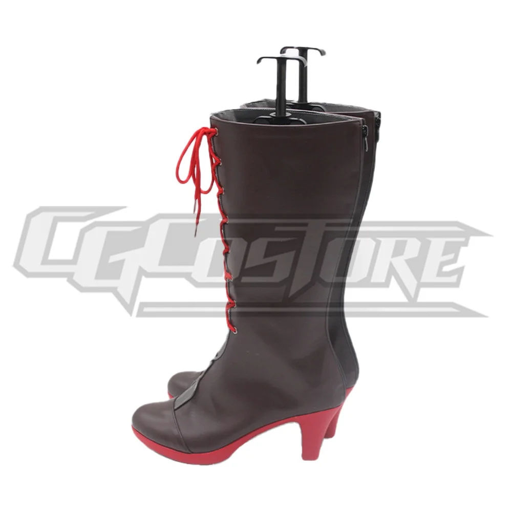 Vtuber Shiranui Flare Cosplay zapatos botas para hombres Unisex Personaje de Anime disfraces calzado envío gratis ACS-6302