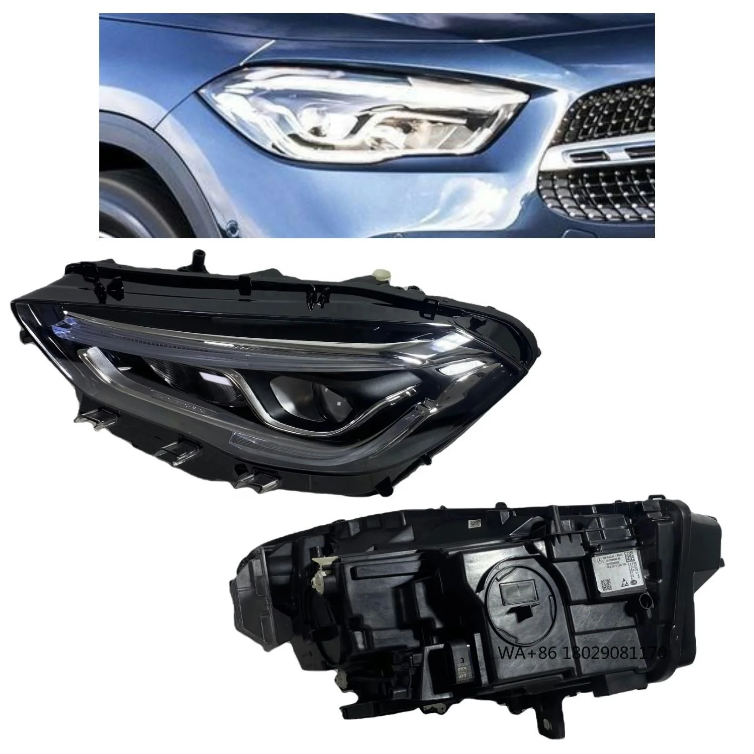 

OEM LED Headlight GLA247 for GLA H247 W247 2020 2021 2022 Hot Sell Car LED with 6000k Color Temperature