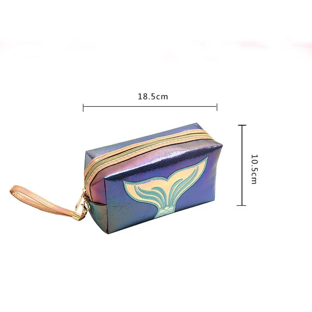 Laser Bags Fashion Necessary Mermaid Pattern Cute Waterproof Convenient Makeup Bag Storage Bags