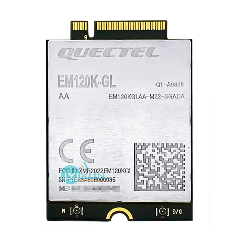 Quectel EM120K-GL LTE-A Cat12 Module M.2 key-B Compatible With EM06 EM060K-GL EM12-G EM121R-GL M120R-GL EM160R-GL RM500Q RM502Q