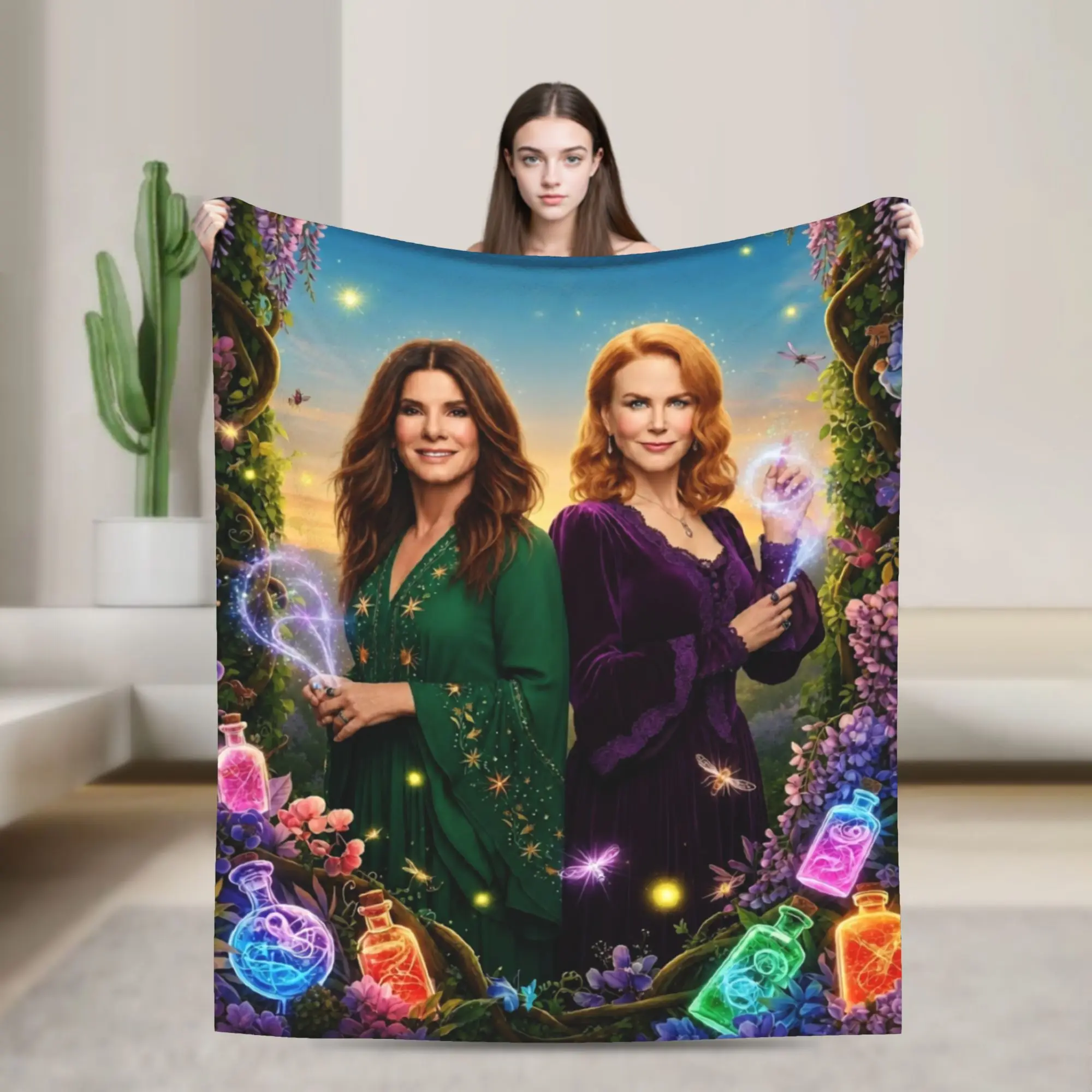 Practical Magic 2 Movie 2026 Merch Blanket Super Soft Warm Throw Blankets for Living Room 50x60 Inches Multi-size Bedding Throws