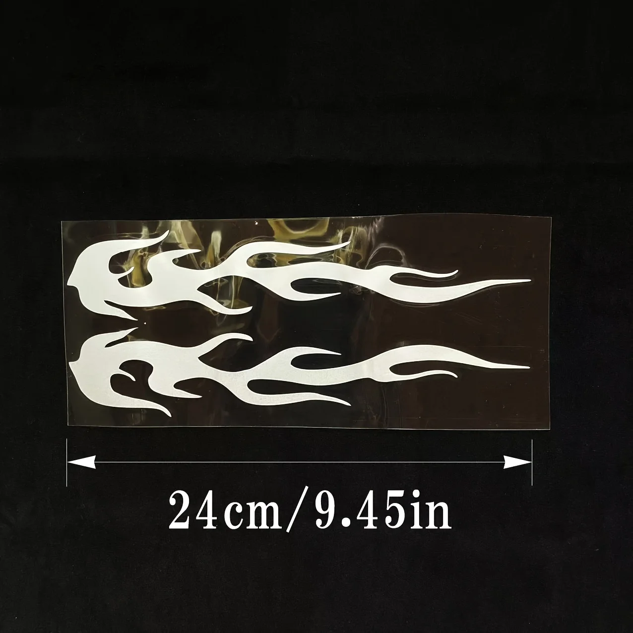 ملصقات زخرفية مزدوجة الجانب مرئية ليلية عاكسة للضوء مقاومة للماء ومتينة لتعزيز السلامة وديكور شخصي للمركبة #4