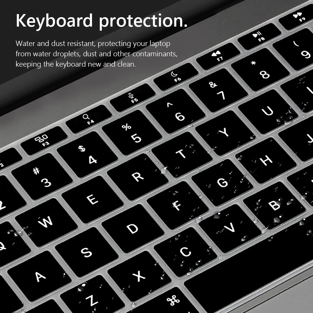 Penutup Keyboard Laptop Film Pelindung untuk Apple MacBook Air 13 Inci A2337 Penutup Keyboard Notebook Casing Film Pelindung Silikon