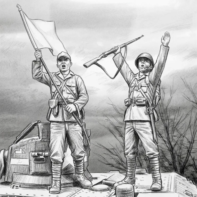 1/35 Scale Historical Military Hobby Miniature Resin Soldier Figure Model Kit Infantry 2 People Suit Unassembled and Unpainted