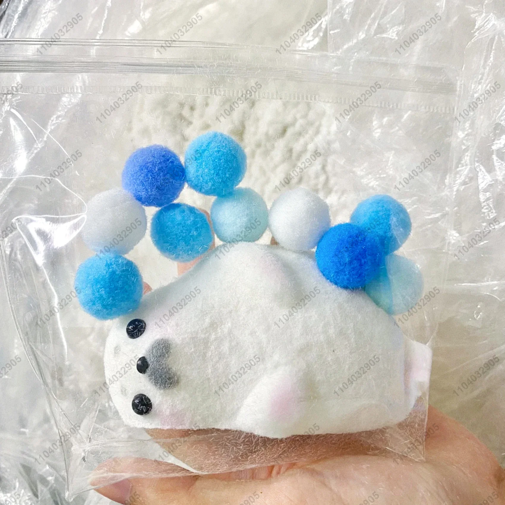 Seal Taba Squishy Handmade Silicone Fuzzy Soft Cute Seal Mushy Animal Squeeze Toy Mochi Toy Hand Relax Stress Release Gift Toy