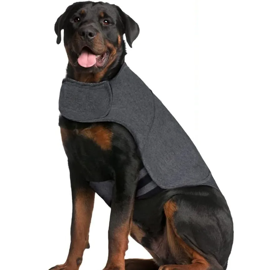 Anxiety Relief Dog Vest Pet Clothing Comforting Jacket Doggie Shirt Moisture Wicking Short Sleeve T-Shirt for Pets