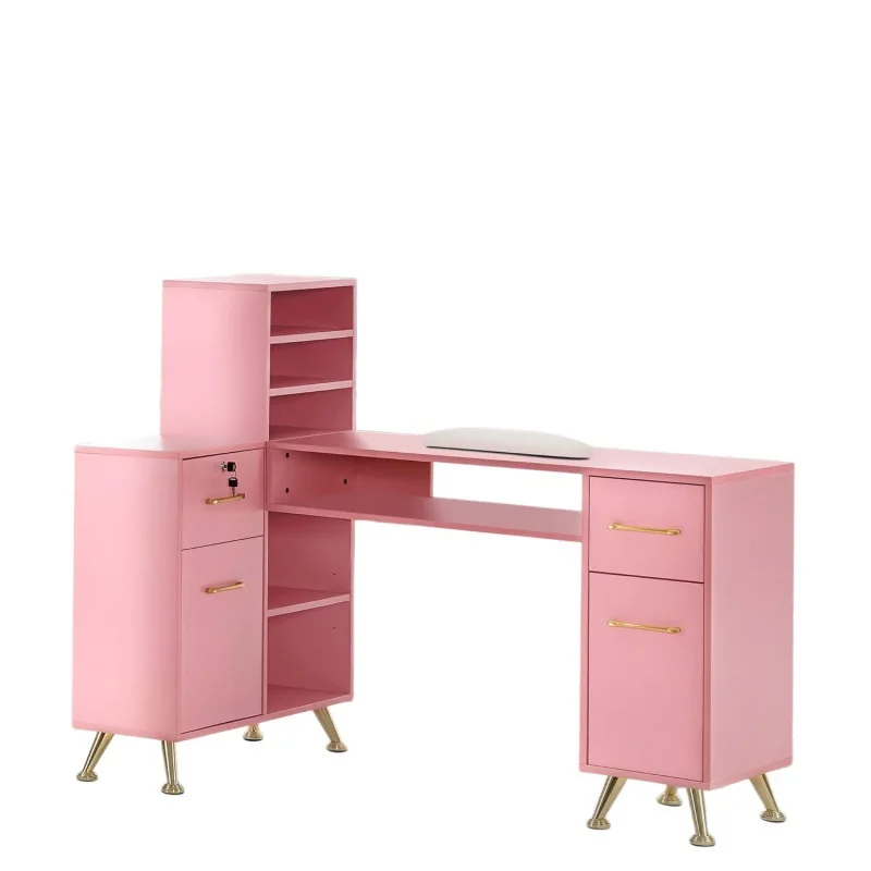 LTT makeup manicure table with drawers storage salon corner beauty salon multi-function manicure table