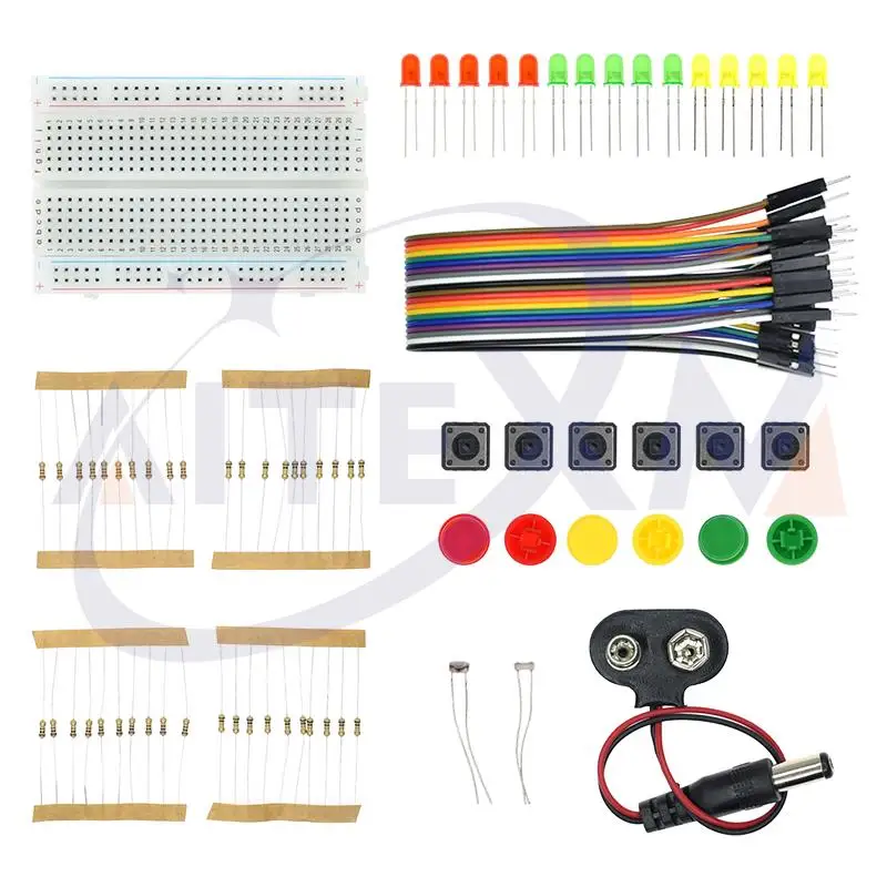 Starter Kit For UNO R3 Mini Breadboard LED Jumper Wire Button for Arduino For UNO DIY KIT School Education Lab With Board YANXD