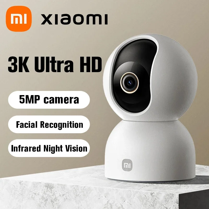 Xiaomi Mijia APP Smart Camera 3 Full Color Bidirectionele Spraak 5 Megapixels 360 ° View Werk Infrarood Nachtzich Ptz Editie 3K