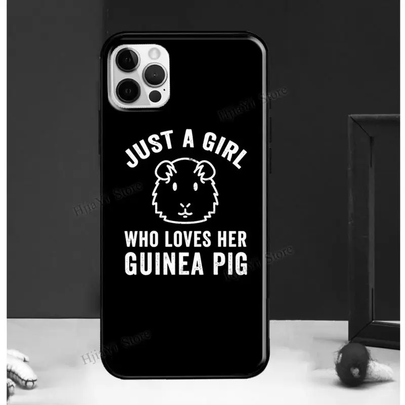 Cute Animals Guinea Pig For iPhone 13 12 Pro Max Mini Cover Phone Case For iPhone 11 14 Pro Max XS X XR 7 8 Plus SE