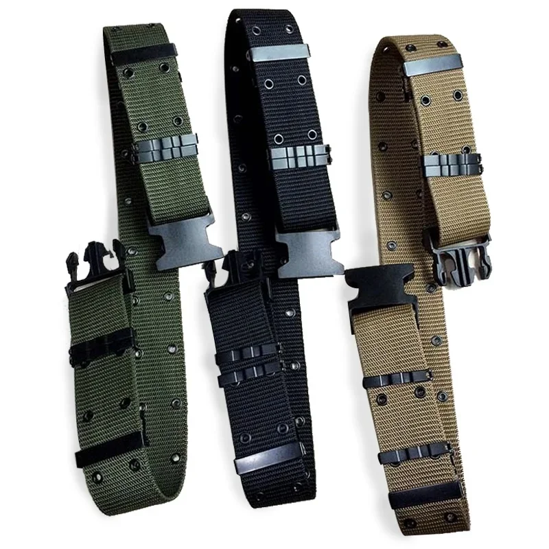 Tactical Belt Adjustable Security Military Heavy Duty Rescue Belt for Outdoor Sports and Hunting