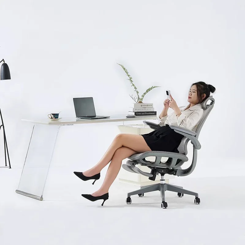 

Ergonomic Modern Office Chair Wheels Swivel Backrest Recliner Modern Footrest Office Chair Computer Muebles Trendy Furniture