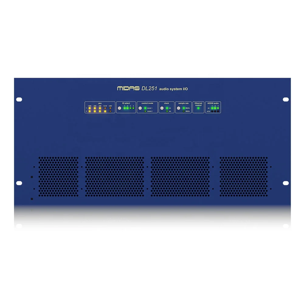 Midas DL251 Stage Box 48 wejść z 48V zasilanie Phantom Midas mikser cyfrowy Stagebox