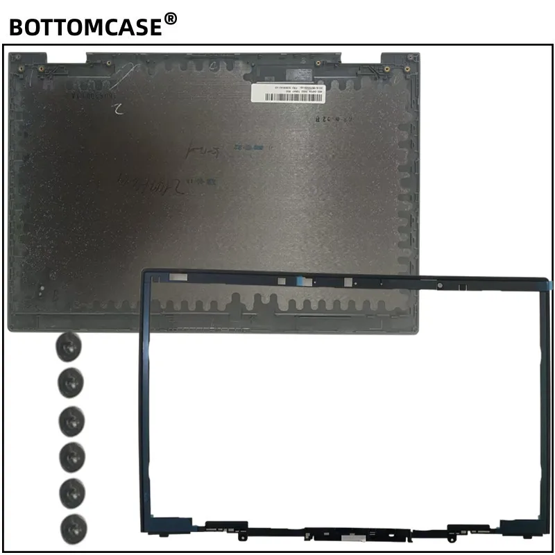 

New For BOTTOMCASE® ThinkPad X1 Yoga 1nd 14" FHD Laptop LCD Back Cover /Front Bezel cover SCB0K40145 SB30K66577