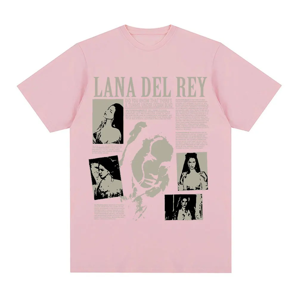 Singer Lana Del Rey T-Shirt Men Women Fashion Oversized