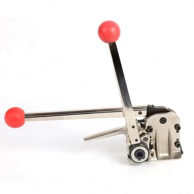Tensioner Sealer Stainless Steel Metal Belt Strapping Tool Machine Buckle Free Packing Machine Manual Strapping Machine