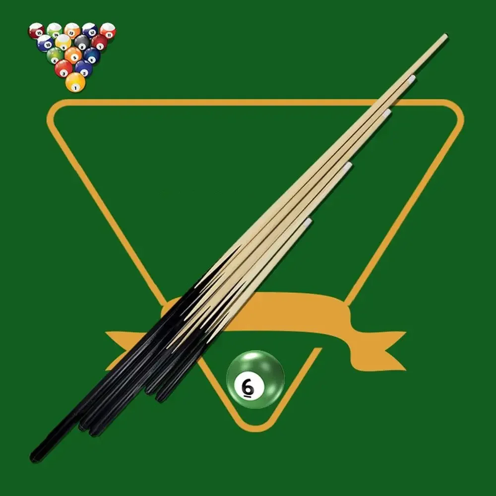Durable 50cm Billiards Cue Small Wooden Children Billiard Rod Hard Rock Professional Billiard Tool For Girls Boys Beginners