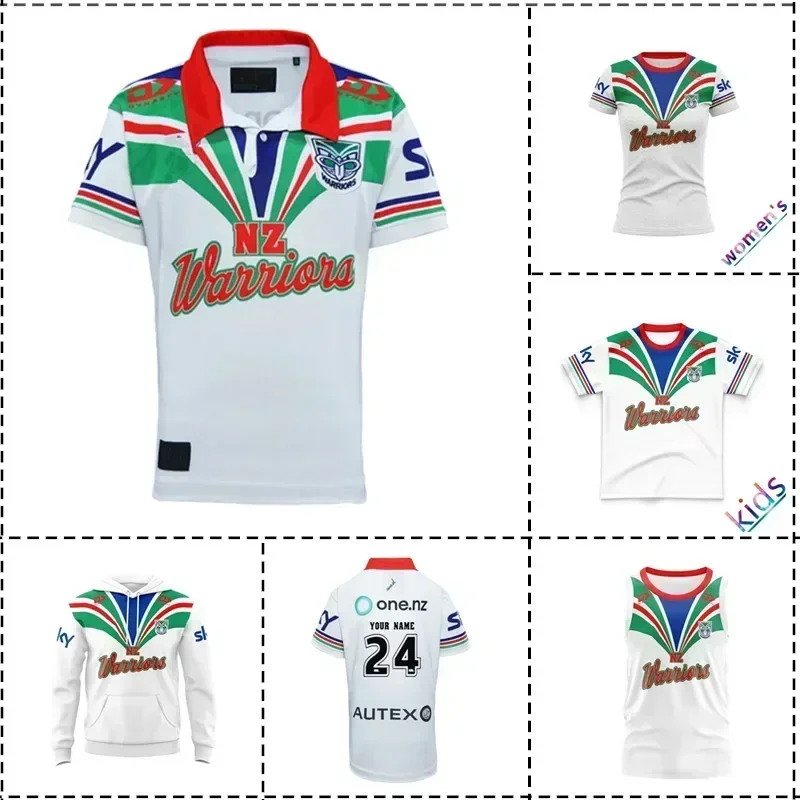 

Customization 2024 New Zealand Warriors Heritage Rugby Jersey Kids - Women's - Men's Size: S-5XL（Print Custom Name Number）