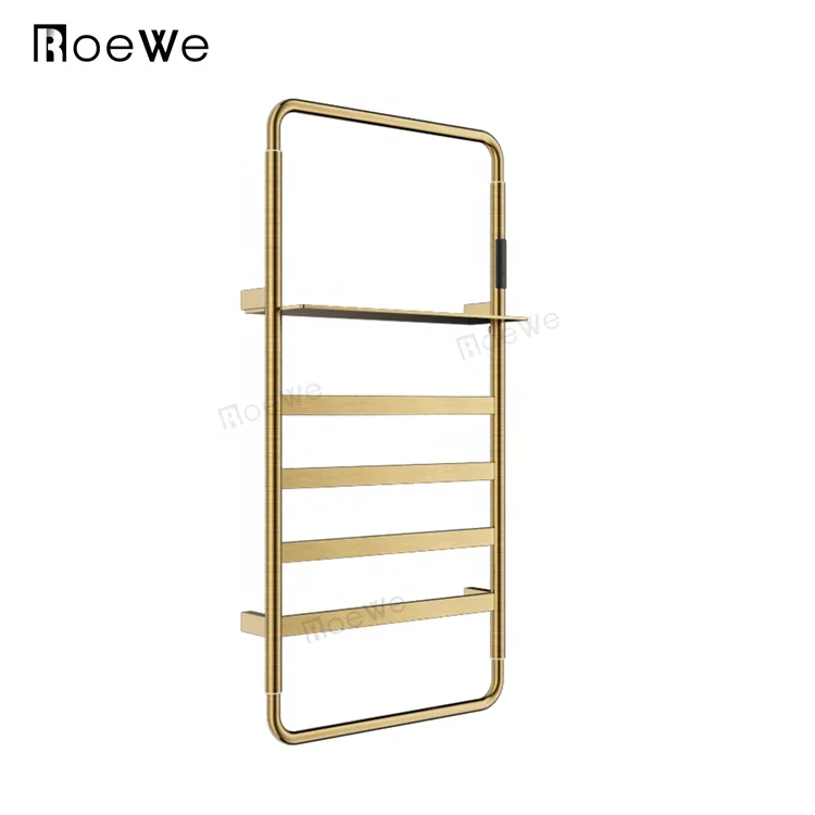 CE and PSE approved Modern design bath towel rack warmer electric wall-mounted towel warmer rack