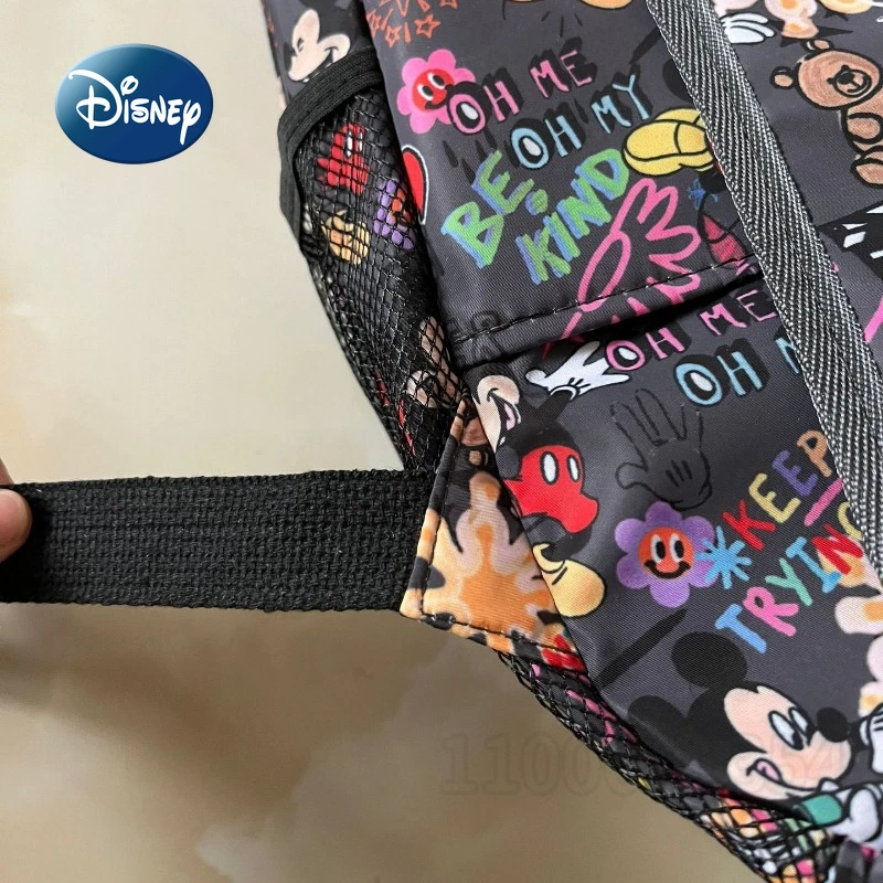 Disney Mickey\'s New Children\'s Schoolbag Luxury Brand Fashionable Children\'s Backpack Cartoon Cute Student Backpack High Quality