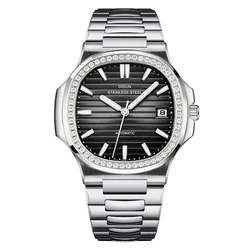 DIDUN New Luxury Men Watches Business Top Brand Man Wristwatch Waterproof Luminous Diamond Quartz Watch High Quality
