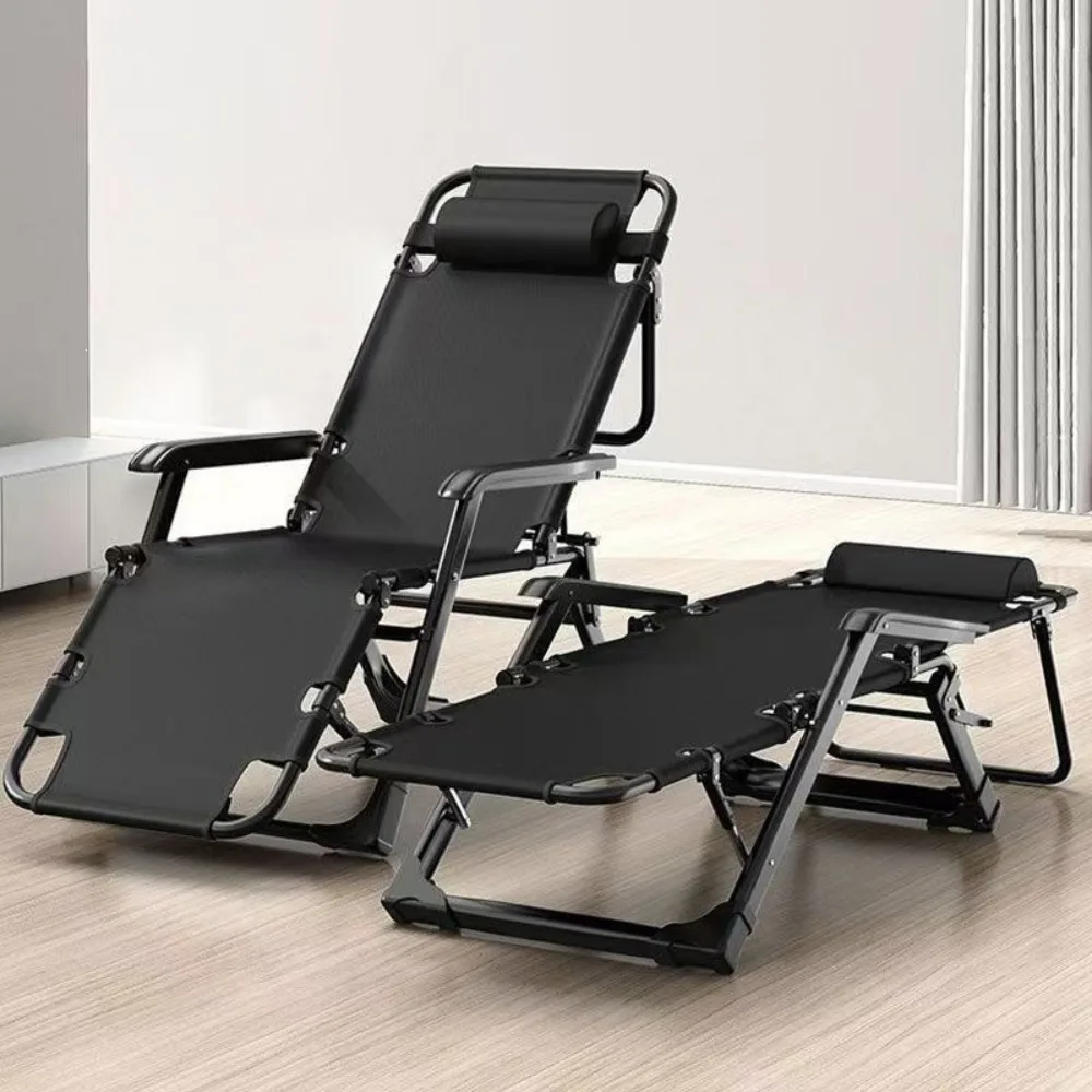 Siesta Siesta Folding Lounge Chair Sitting and Lying Home Backrest Leisure Outdoor Folding Chair Portable Beach Chair