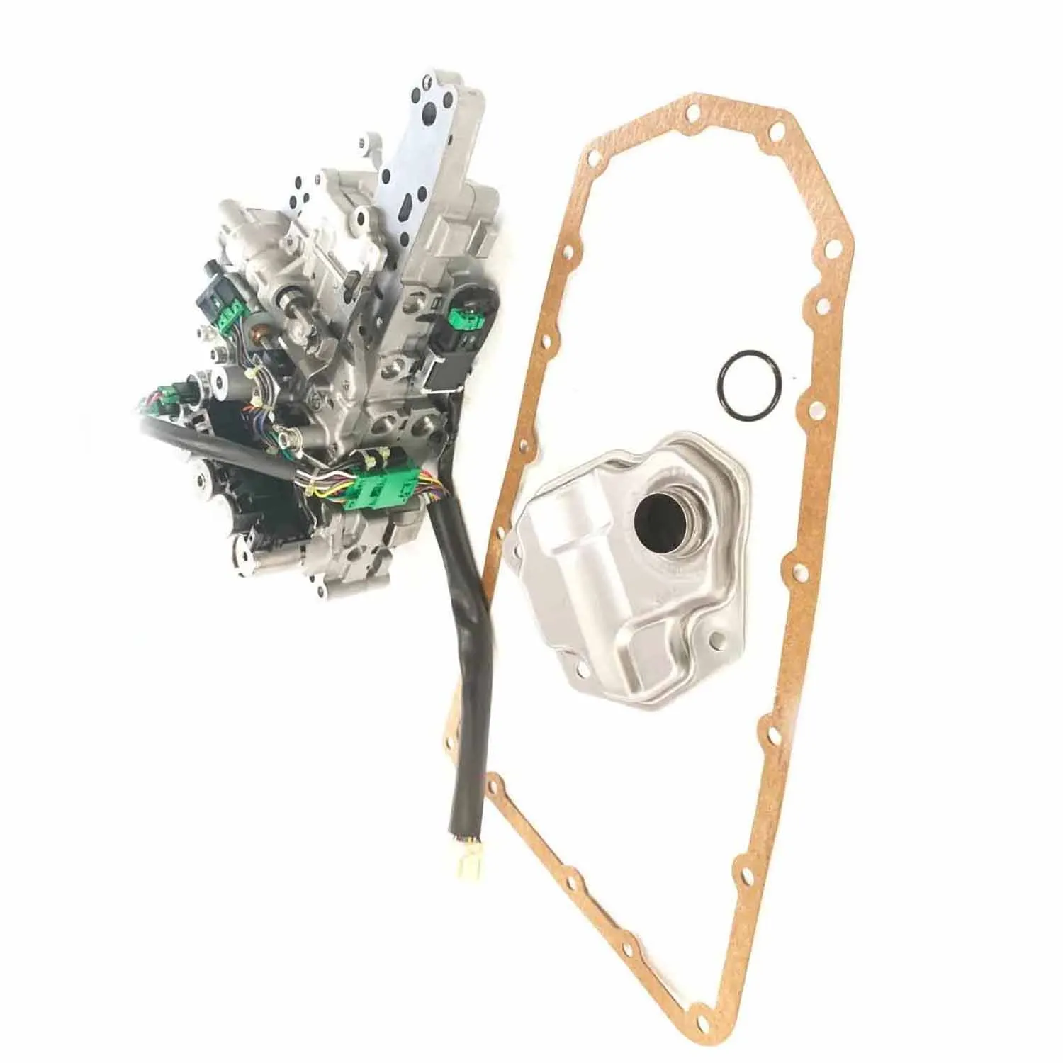 Transmission Valve Body With Solenoids Filter Kit For 2007-2018 Mitsubishi Lancer JF011E Transmission Drivetrain Automatic Part