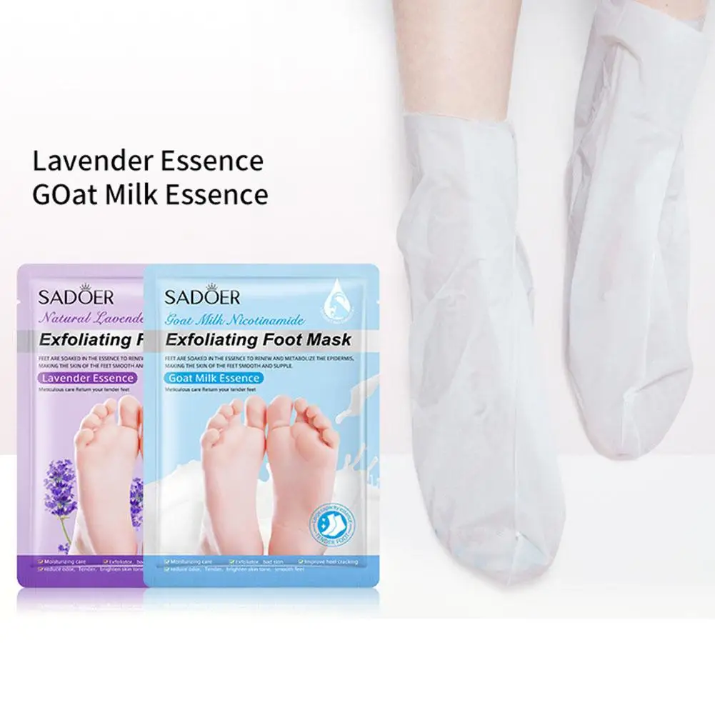 Feet Exfoliating Foot Skin Care Foot Peeling Dead Lavender Pedicure Socks Feet Whitening S Moisturizing Skin Q1z1