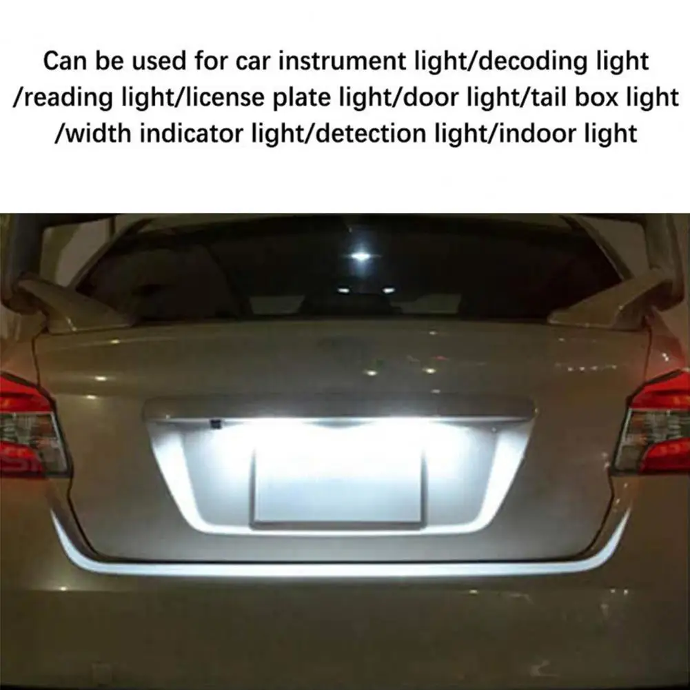 2Pcs/Set Practical Car Lamp Wide Application LED Light Powerful High Lumens Interior Door Decoding Lamp  Long Life