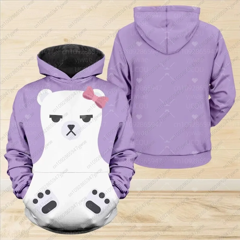 KPop شيطان الصيادين أنيمي هوديي النمر Harajuku تأثيري البلوز القمم رومي ميرا ZoeycosplaSweatshirt طويلة الأكمام الشارع الشهير الهدايا #4