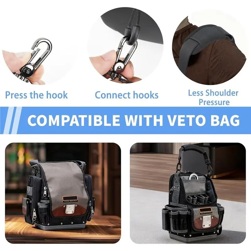 ABKP-Strap For Veto Pro Pac Adjustable Shoulder Strap For Veto Pro Pac For Tool Bags, Duffel Bags, Travel Gear