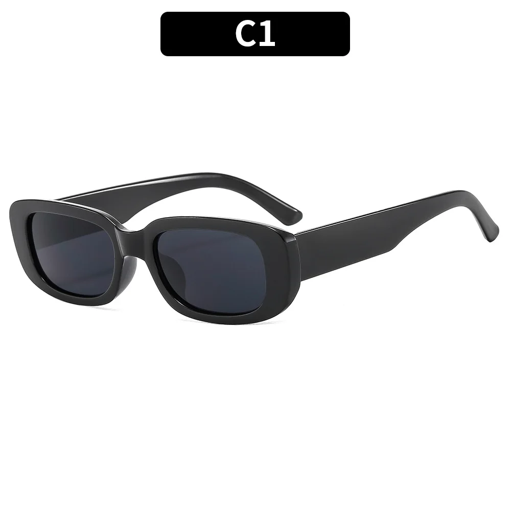 Small Rectangle glasses Women Oval Vintage Brand Designer Square Glasses For Women Shades Female Eyewear Anti-glare image 2