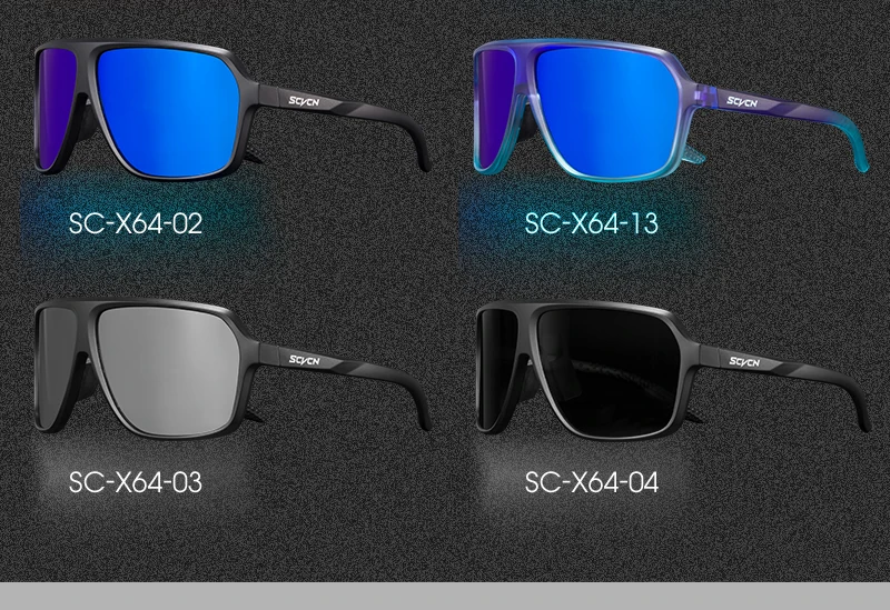 SCVCN Polarisierte Angler-Sonnenbrille Outdoor-Sport-Unterhaltungsbrille Outdoor-Radfahren Rennrad UV400 Schutzbrille – Detail 14