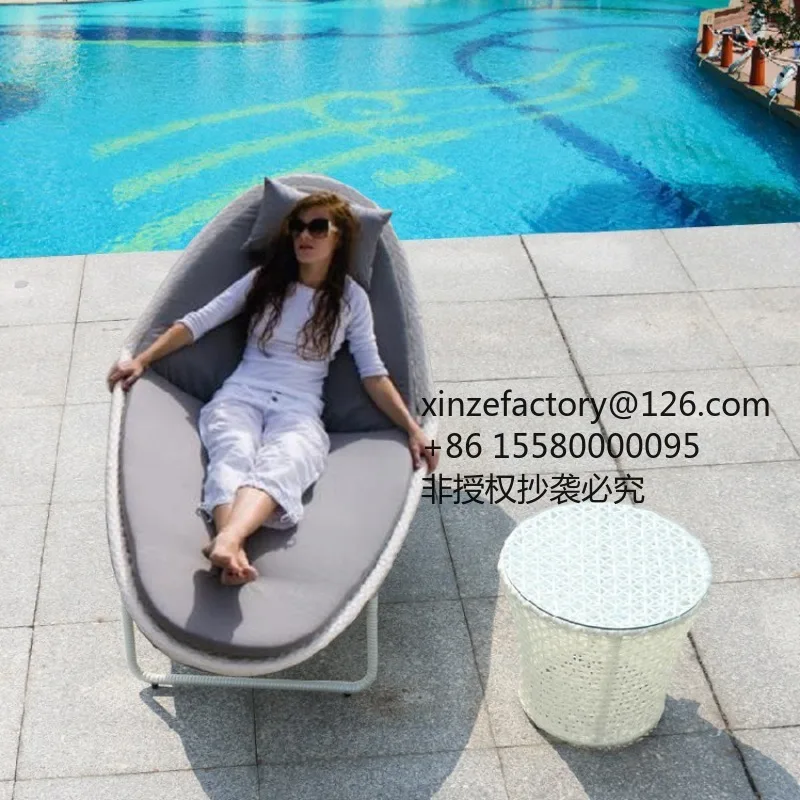 

Прямые поставки с завода: Лидер продаж 2026 года – Уличный шезлонг из ротанга для отдыха у бассейна, патио, сада, балкона, пляжа