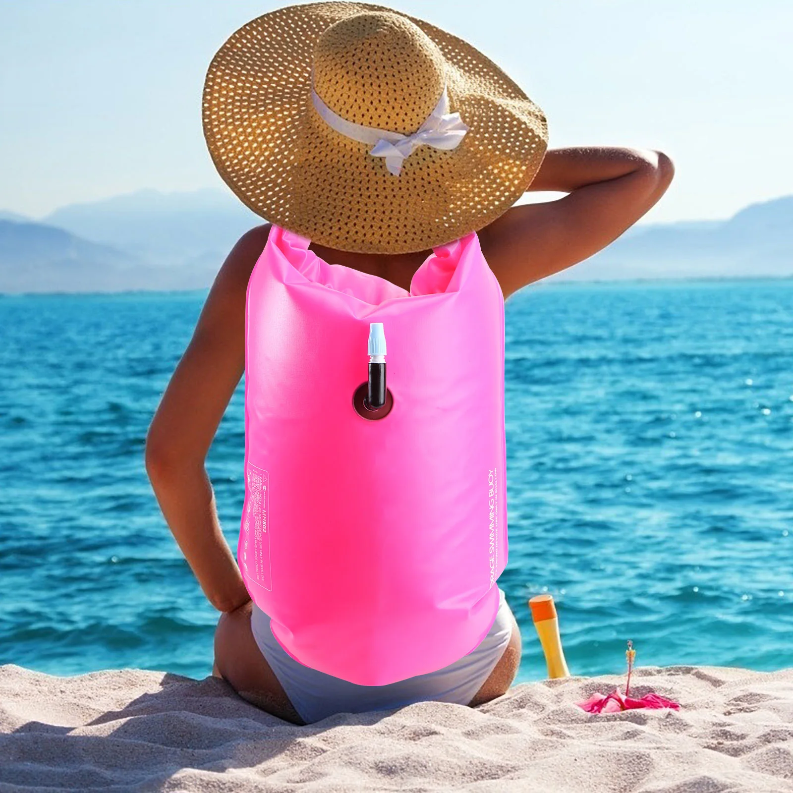

20 L Bags Inflatable Rafting PVC Swim Buoy Portable Outdoor Activities Waterproof