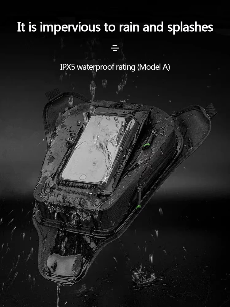 

Motorcycle fuel tank bag, mobile phone bag, waterproof riding single-shoulder chest bag, motorcycle travel rider equipment