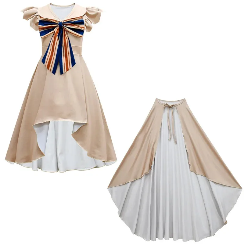 Vestido para niños con arena de osos, M3gan Meghan, Cosplay, protagonista, falda para actuación de niñas, 81257 2025, nuevo