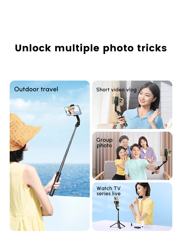 UGREEN Selfie Stick, Extendable Selfie Stick Tripod With Wireless Remote and Tripod Stand