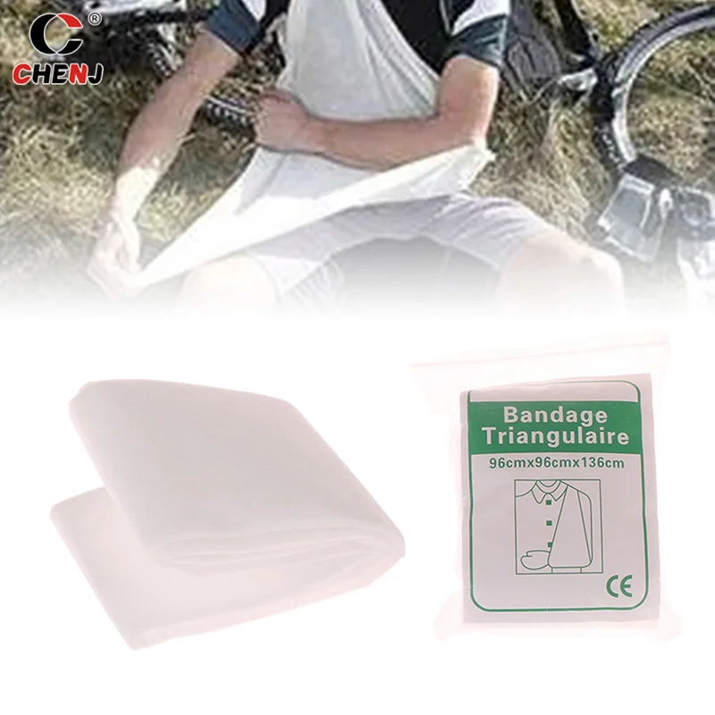 Kit triangular de primeiros socorros, bandagem médica, fixação fratura, emergência Kit, ferida vestir, Camping Acessórios, 1 conjunto