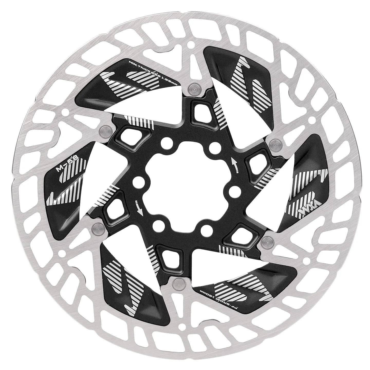 

Aluminum alloy Bike Brake Disc Rotor MTB Floating Brake Disc 160mm 6 Bolts Road Bike Steel Aluminum Brake Disc Bicycle