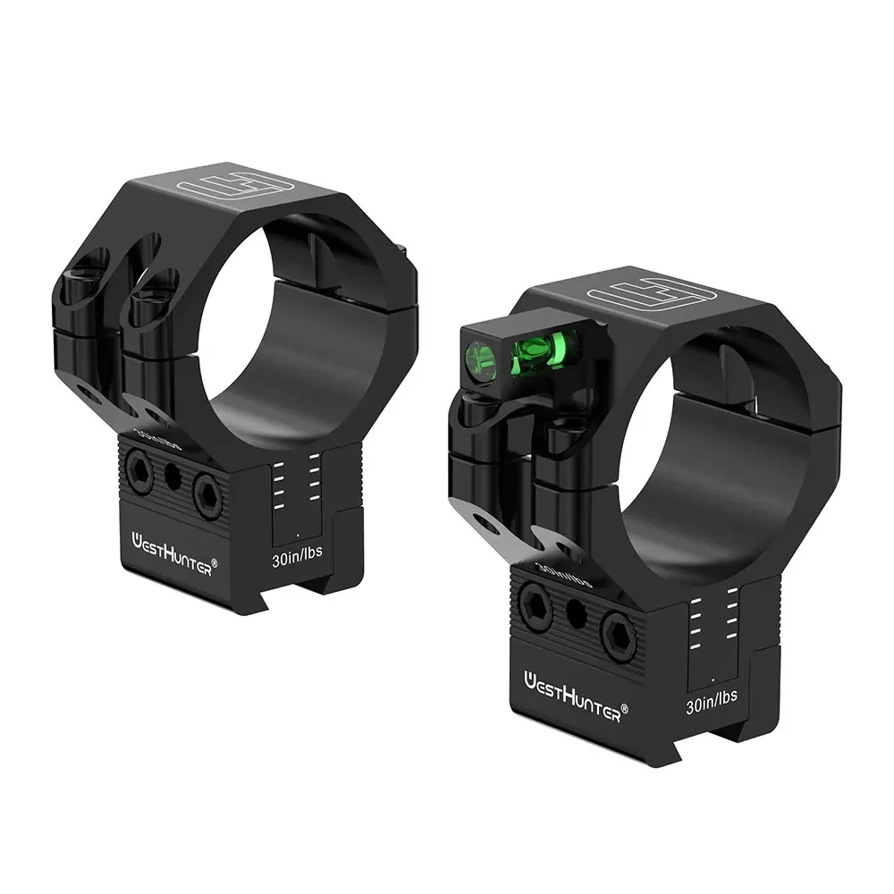 WestHunter Optik MOA und höhenverstellbare Schwalbenschwanzmontagen Ø 30 mm oder 34 mm, höhenverstellbare Zielfernrohrringe, passend für 11-mm-Schiene – Detail 5