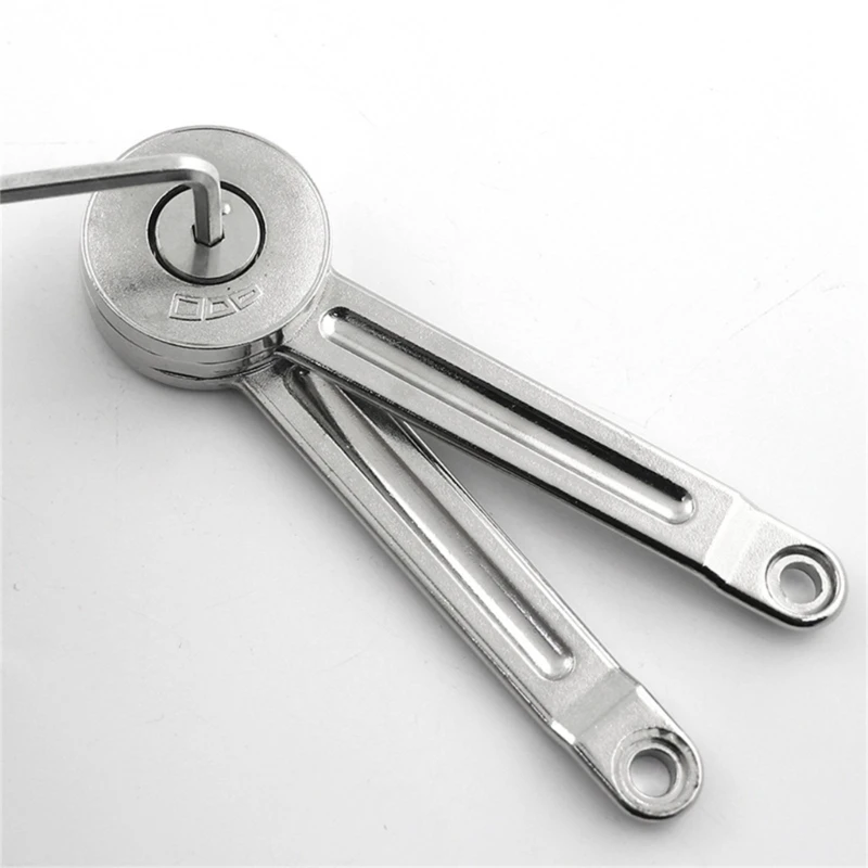 97QC Hợp kim kẽm chắc chắn mềm phụ kiện cho hộp đồ chơi điều chỉnh ngực có thể giữ căng thẳng an toàn đóng cửa 2pcs